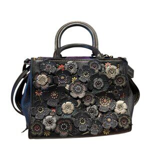 Coach Crystal Tea Rose Purse